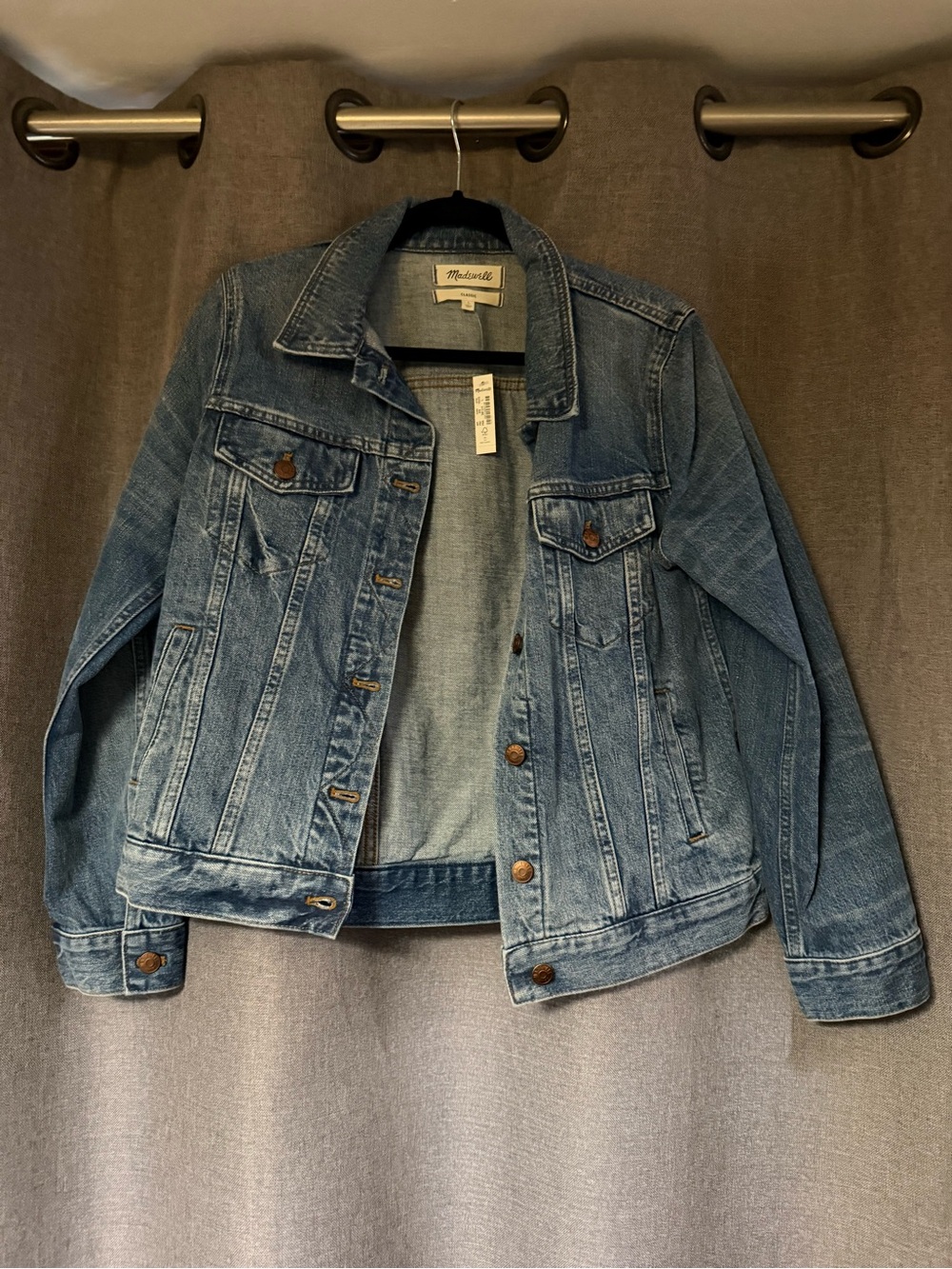 Madewell Medium Blue Denim Jacket